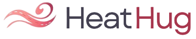 HeatHug logo on a transparent background